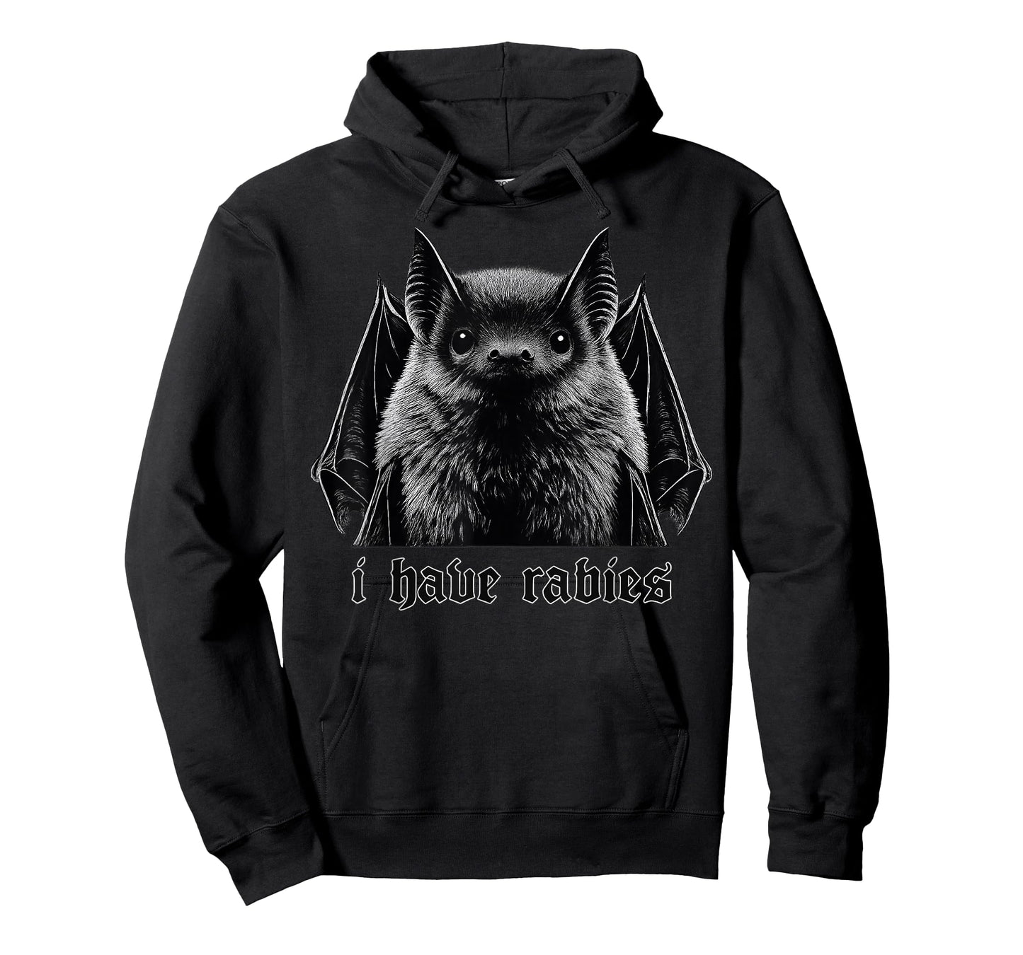 Vintage I Have Rabies Bat Funny Meme Quotes T-Shirt