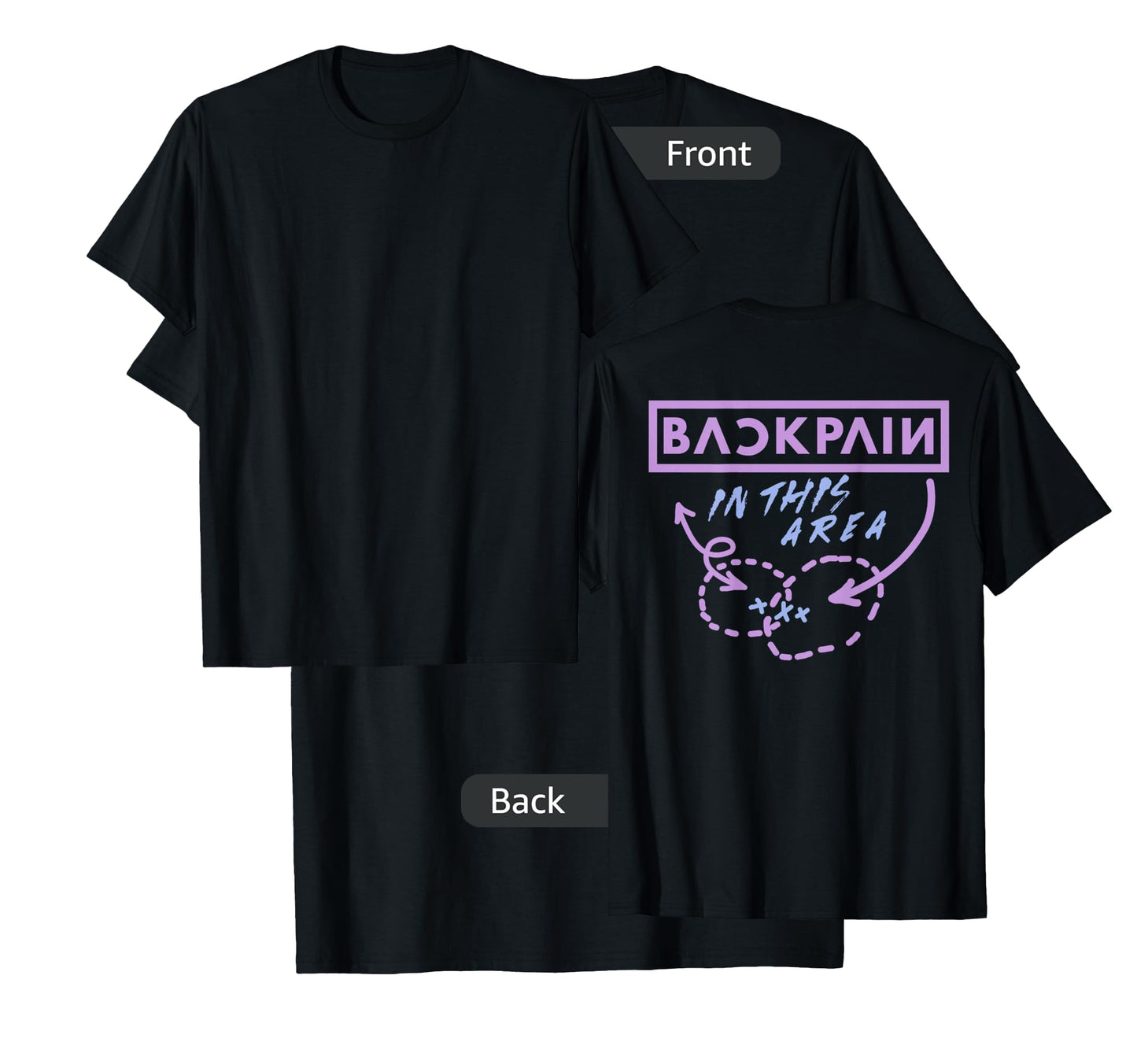 Back Pain In This Area (on back) T-Shirt