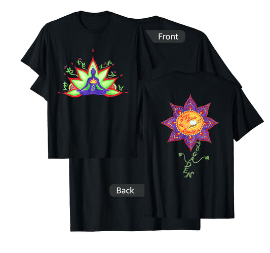 Yoga Bees Yoga Sutra Yoga Den T-Shirt