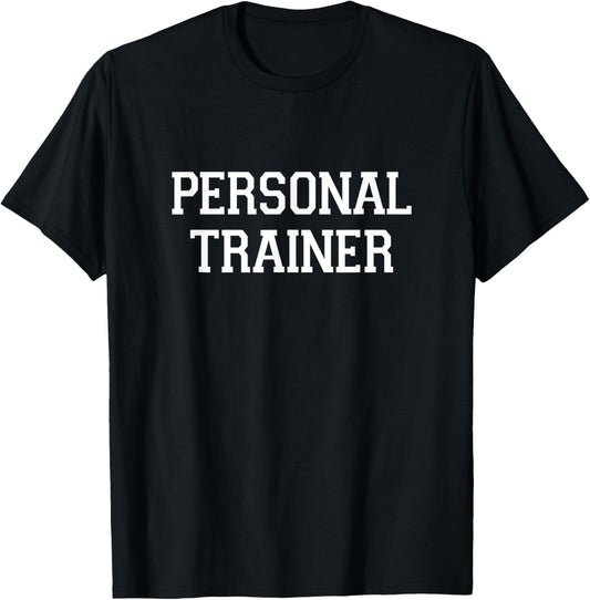 Personal Trainer T-Shirt - T-Shirt | Black