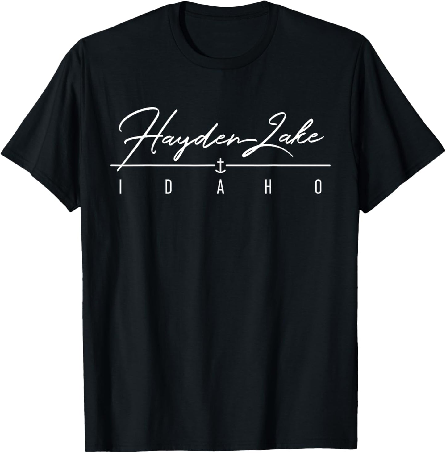 Hayden Lake ID T-Shirt - T-Shirt | Black