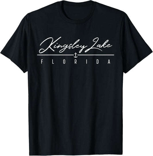 Kingsley Lake FL T-Shirt - T-Shirt | Black