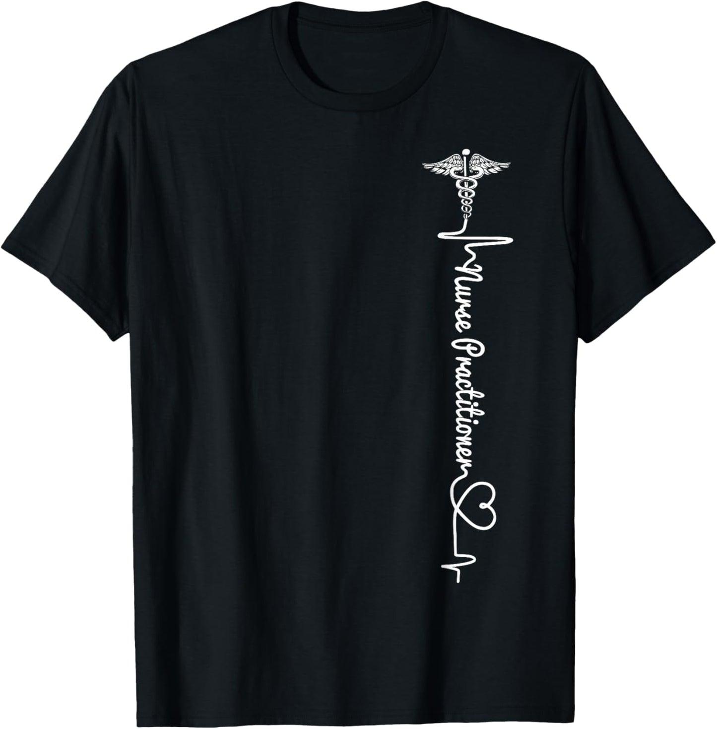Nurse 365 NP Nurse Practitioner T-Shirt - T-Shirt | Black