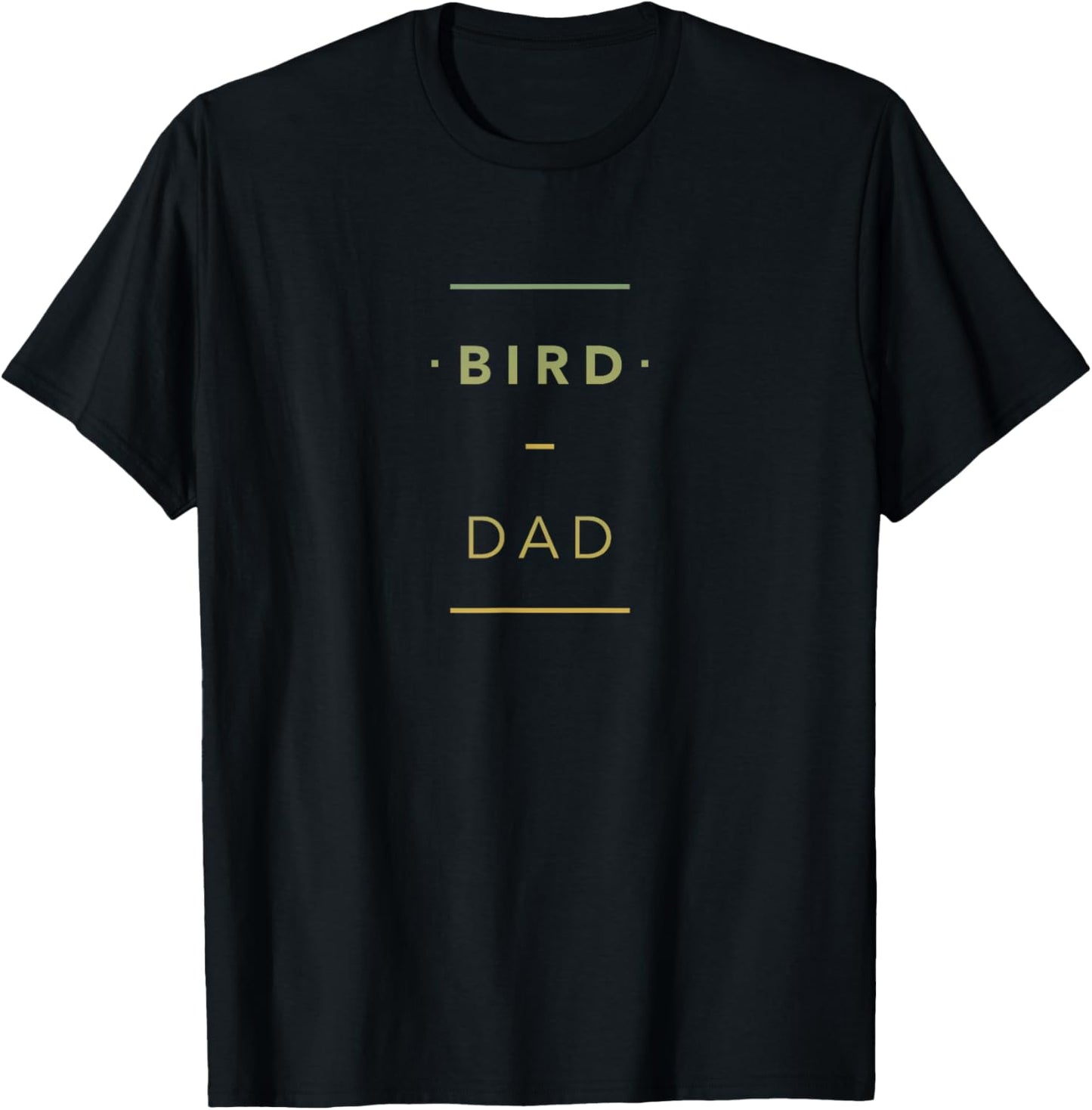 Bird - Dad - Birds - Aesthetic Animal Pet - Men T-Shirt - T-Shirt | Black
