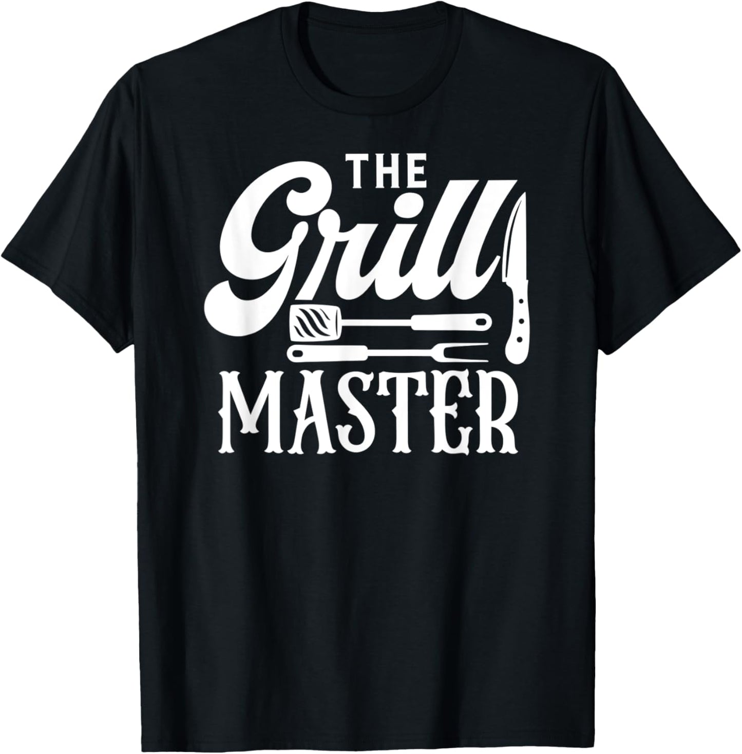 The Grill Master BBQ Grilling T-Shirt - T-Shirt | Black