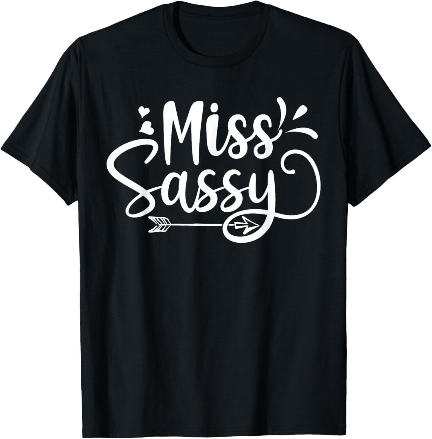 Miss Sassy T-Shirt - T-Shirt | Black