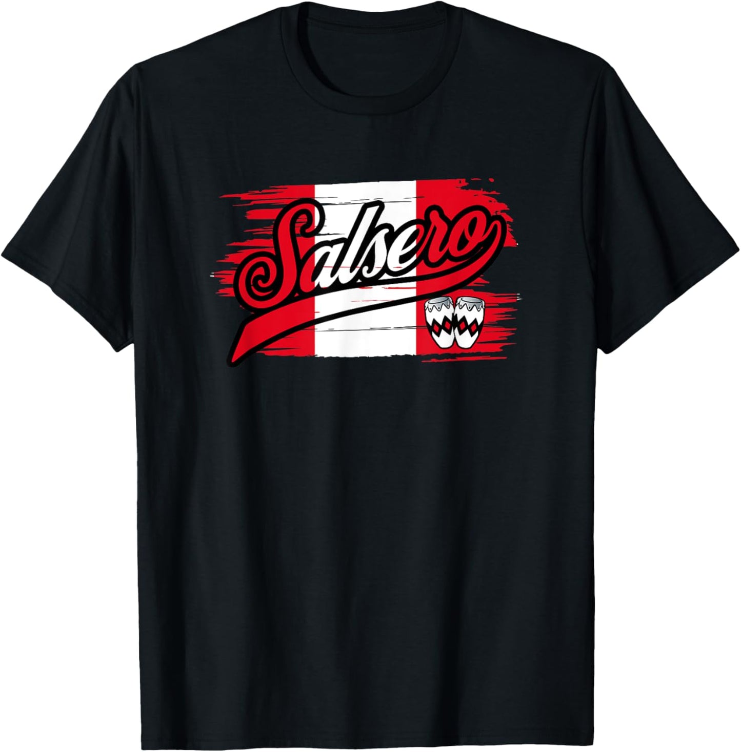 Salsa Dancer Salsero Peru Salsero Salsa Peruana T-Shirt - T-Shirt | Black
