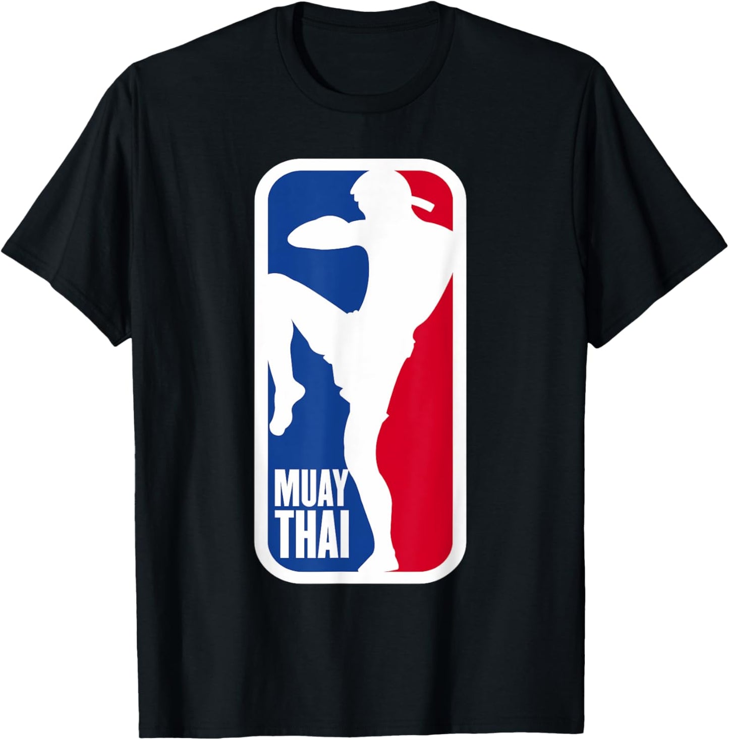 Vintage Muay Thai Fighter MMA Street Fight Kickboxing Club T-Shirt - T-Shirt | Black