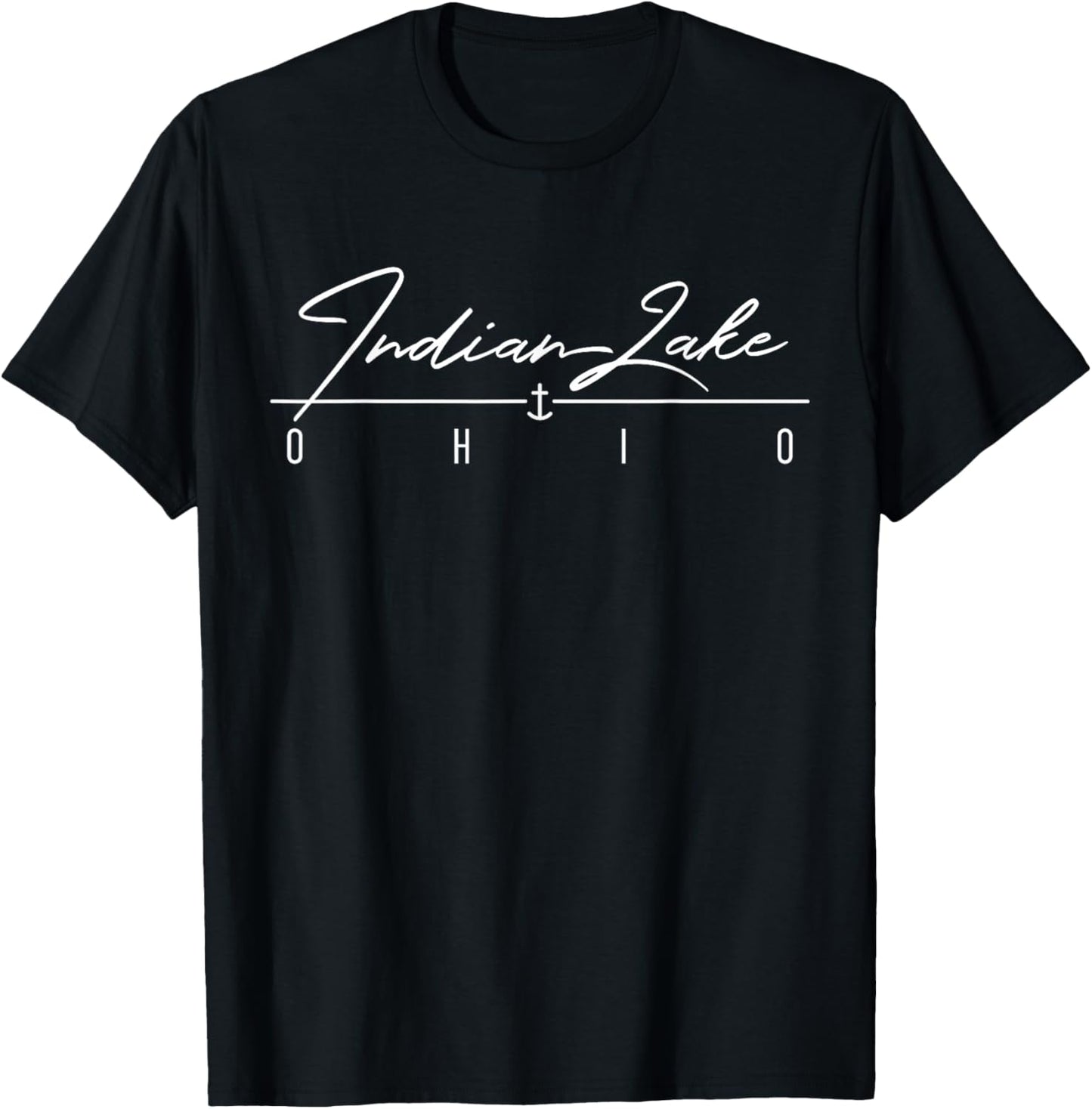 Indian Lake OH T-Shirt - T-Shirt | Black