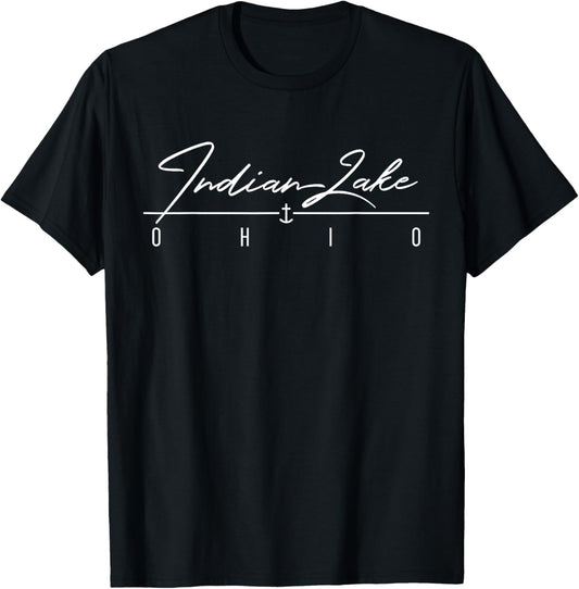 Indian Lake OH T-Shirt - T-Shirt | Black