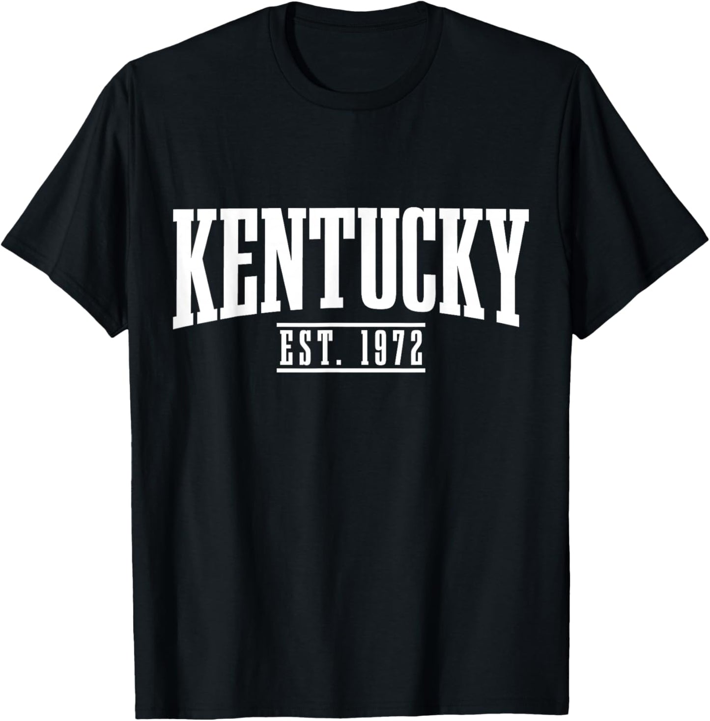 Kentucky Est. 1972 Vintage T-Shirt - T-Shirt | Black