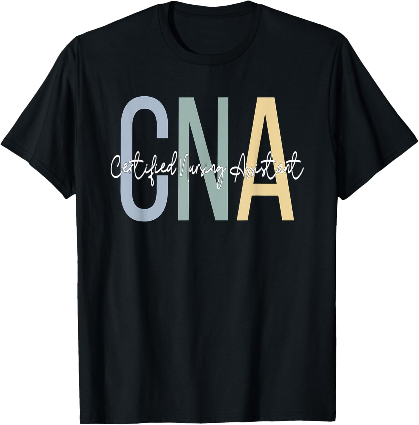 Certified Nursing Assistant Boho CNA T-Shirt - T-Shirt | Black