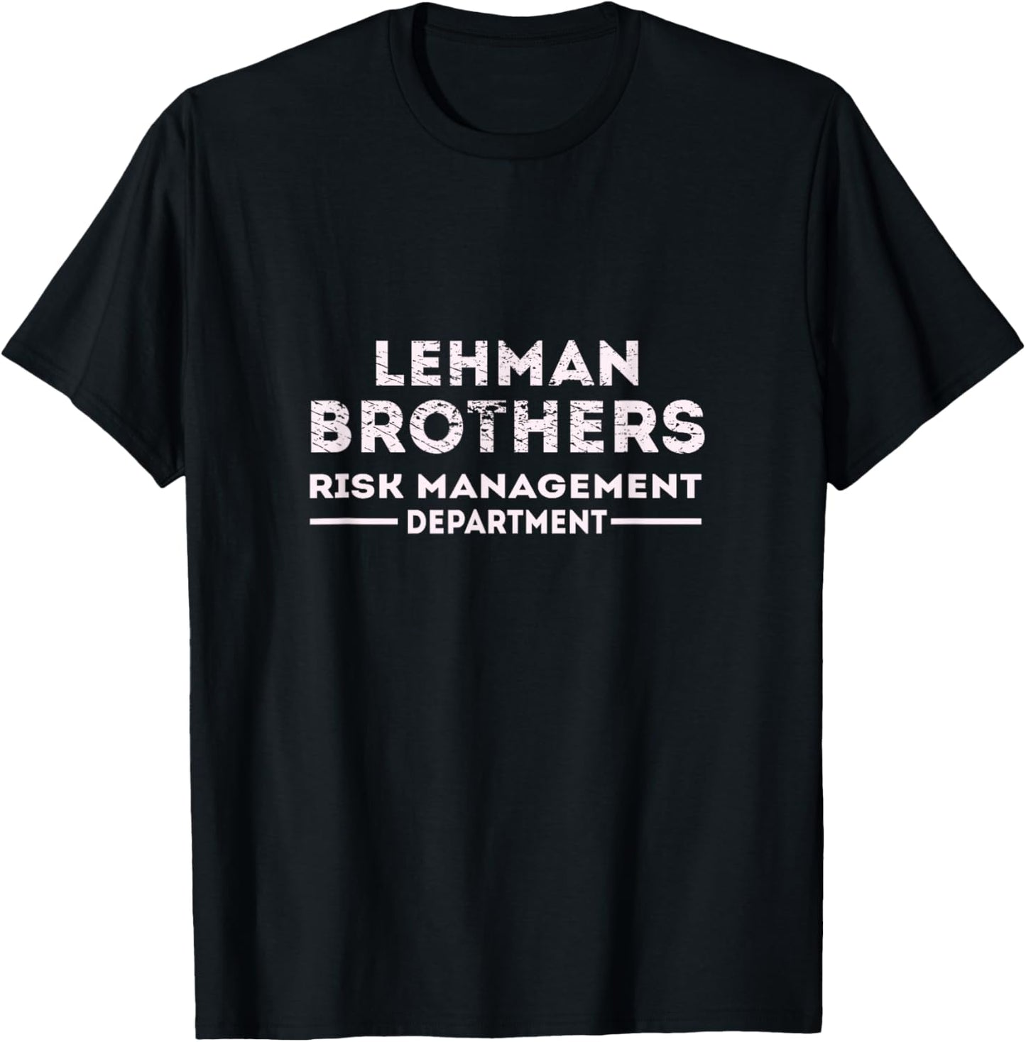 Lehman Brothers 2008 T-Shirt - T-Shirt | Black