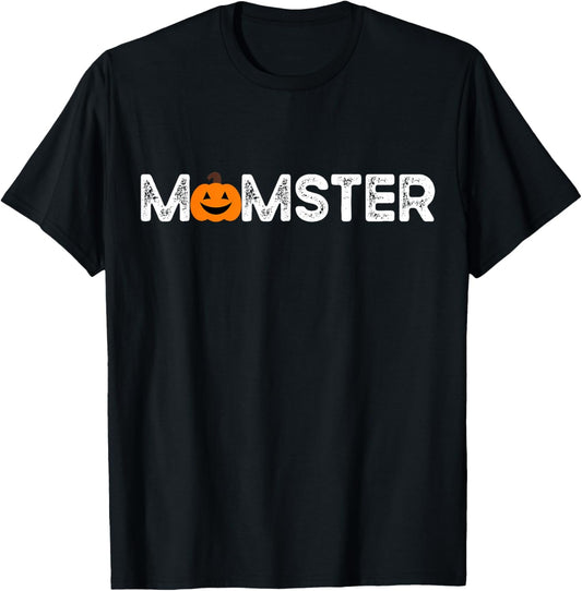 Momster Mom's Halloween T-Shirt - T-Shirt | Black