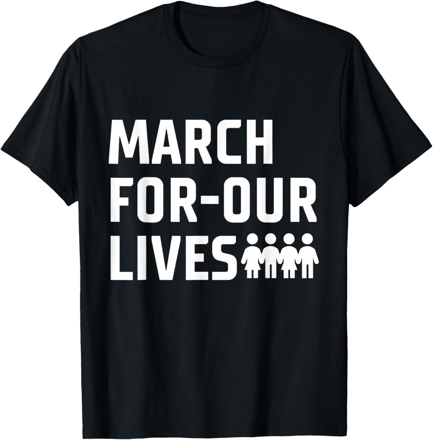 March For-Our Lives Apparel T-Shirt - T-Shirt | Black
