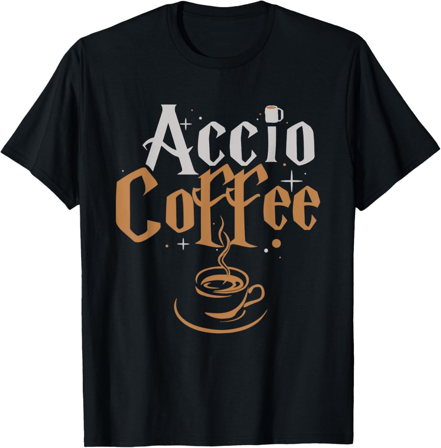 Accio Coffee T-Shirt - T-Shirt | Black