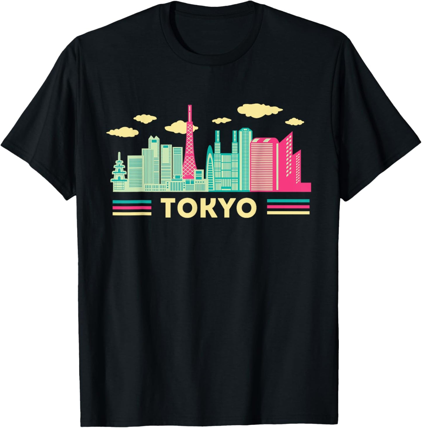 Tokyo Japanese T-Shirt - T-Shirt | Black