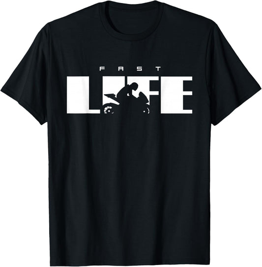 Motorcycle Apparel - Motorcycle T-Shirt - T-Shirt | Black