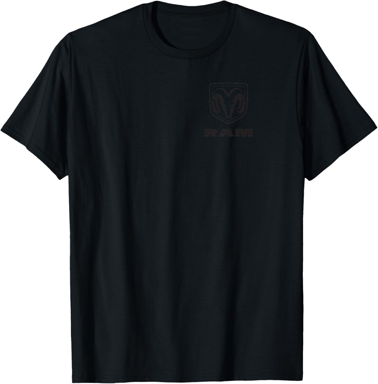 RAM Trucks An American Tradition (Front/Back Print) T-Shirt - T-Shirt | Black