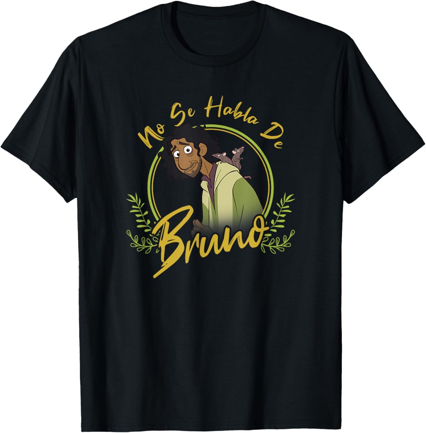 Disney Encanto No Se Habla De Bruno Spanish Classic Quote T-Shirt - T-Shirt | Black
