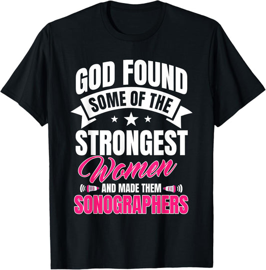 Sonographers Ultrasound Technologist Sonography Medical T-Shirt - T-Shirt | Black