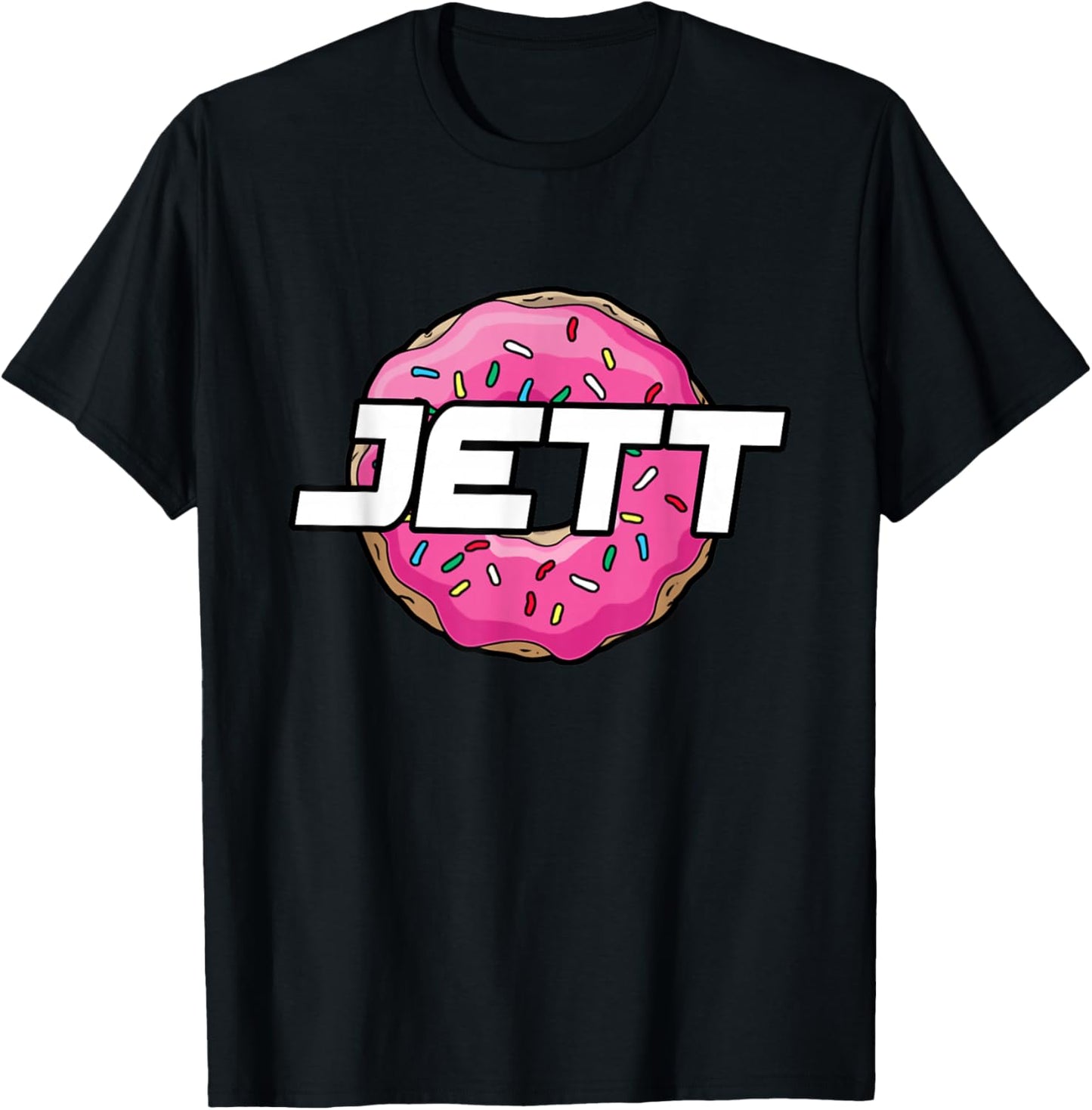 Jett Lawrence JL18 Motocorss Supercross Donut T-Shirt - T-Shirt | Black
