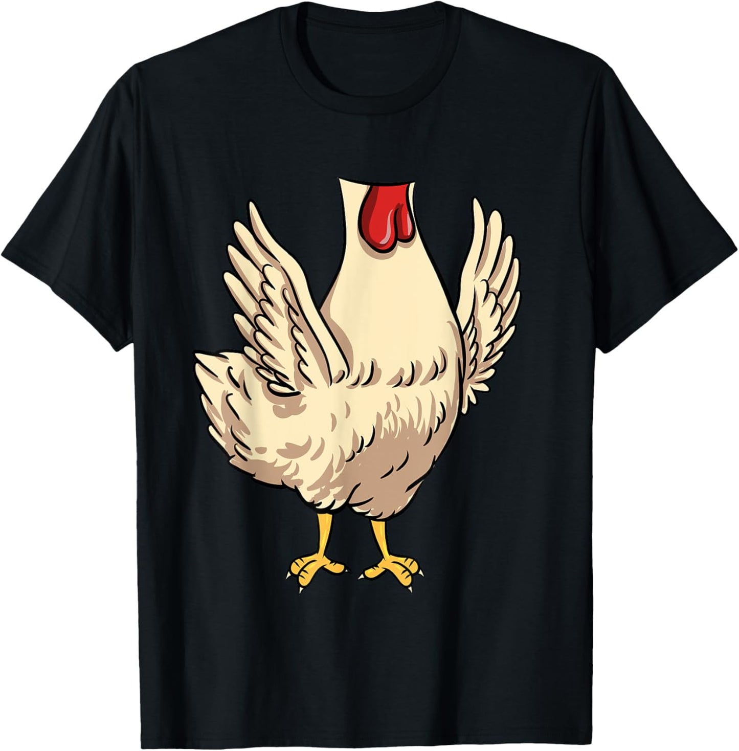 Headless Chicken Costume Halloween T-Shirt - T-Shirt | Black