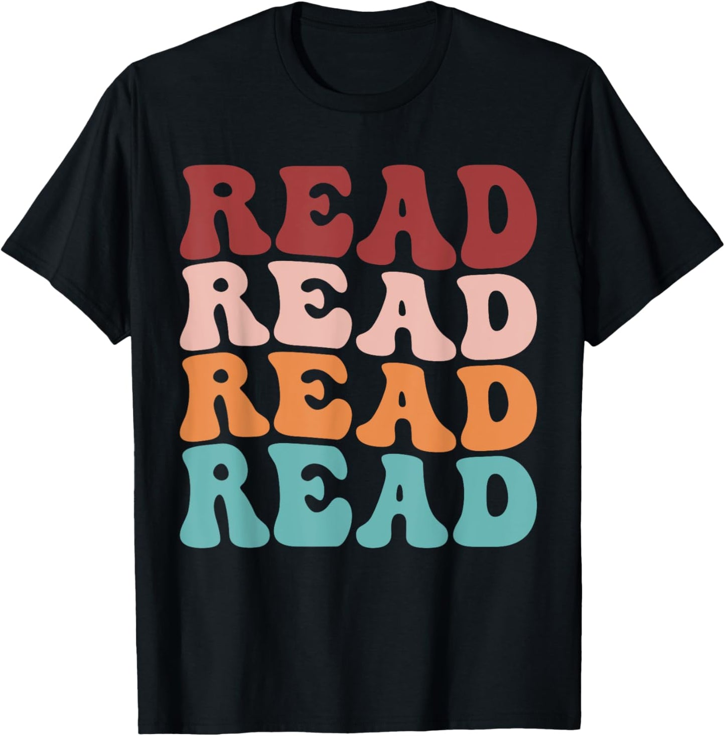 Read School Librarian Life Teacher Reading Read Graphic T-Shirt - T-Shirt | Black