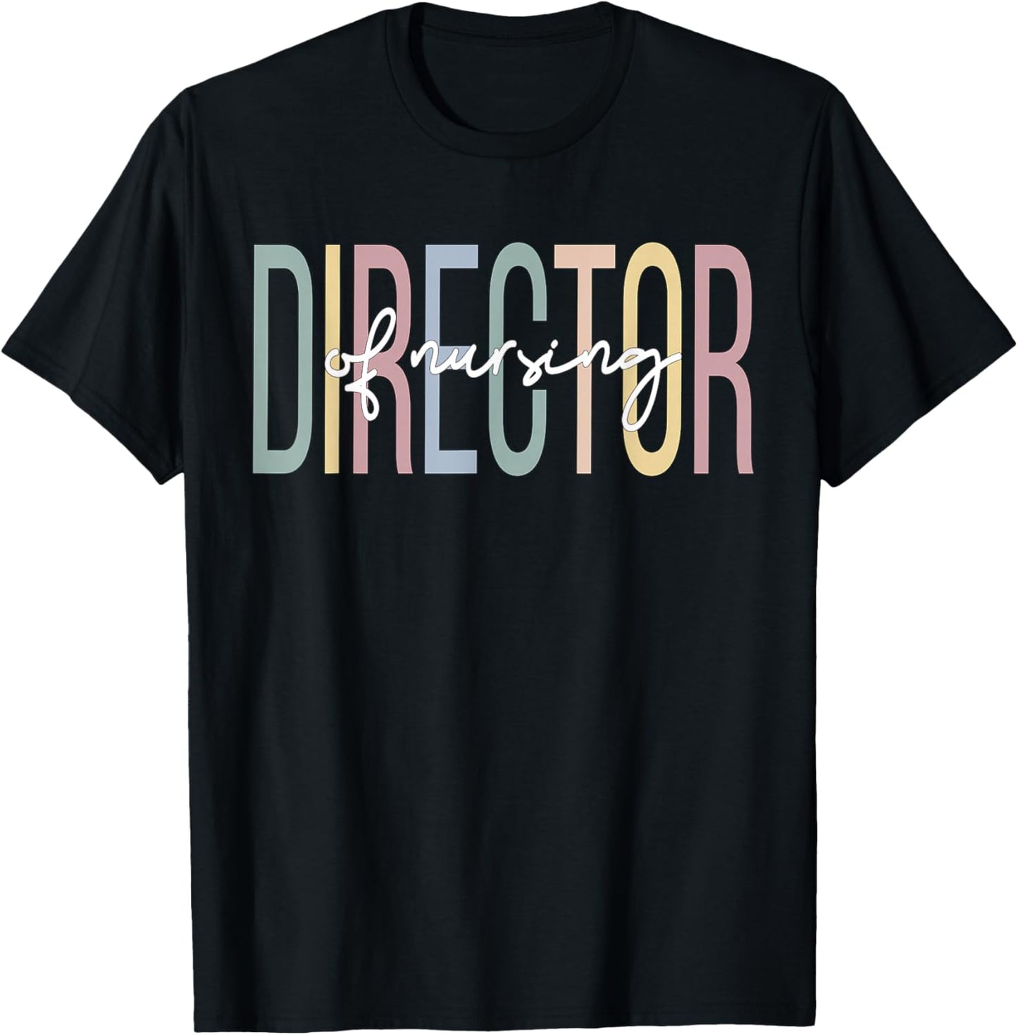 Director of Nursing Boho Director Nurse T-Shirt - T-Shirt | Black