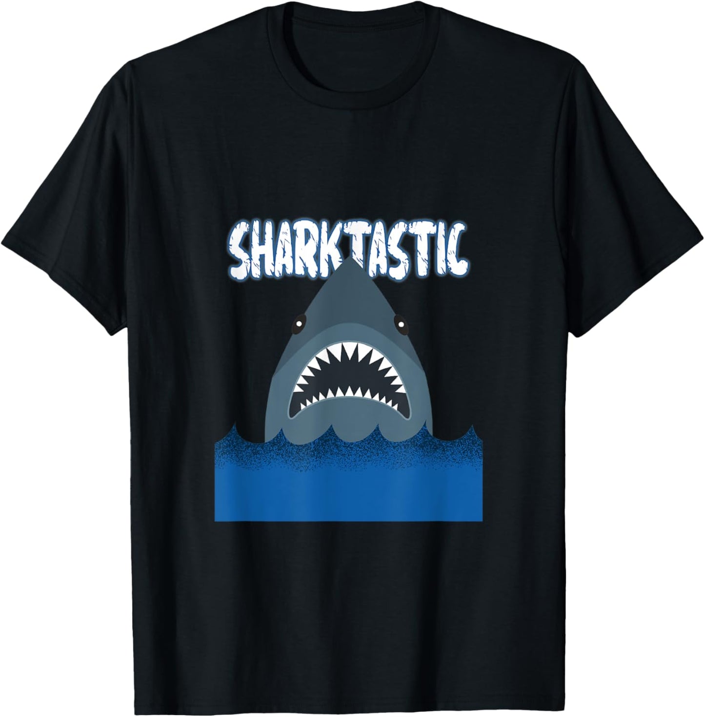 Sharktastic, Shark T-Shirt - T-Shirt | Black