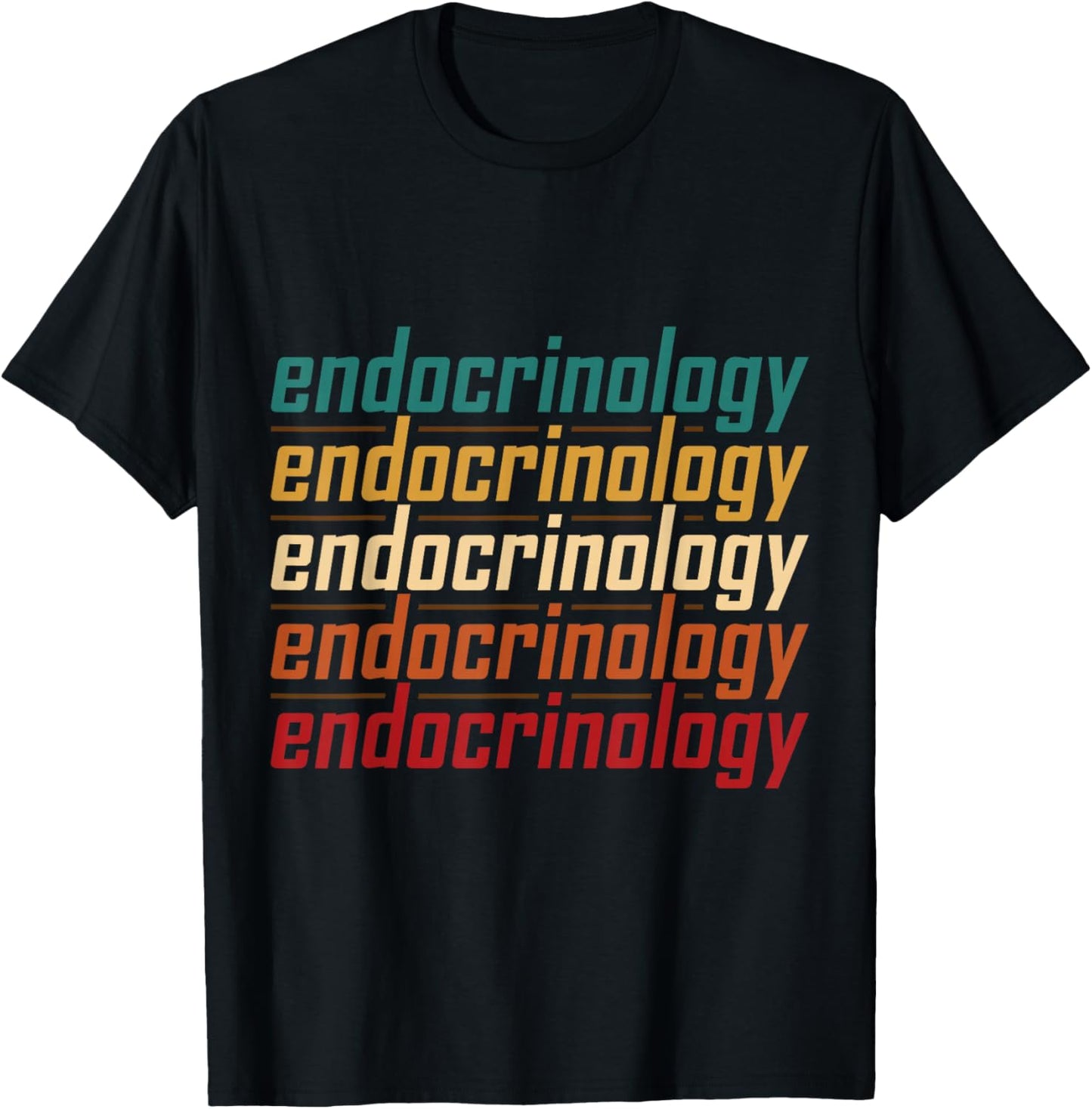 Endocrinology Endocrinologist Apparel T-Shirt - T-Shirt | Black
