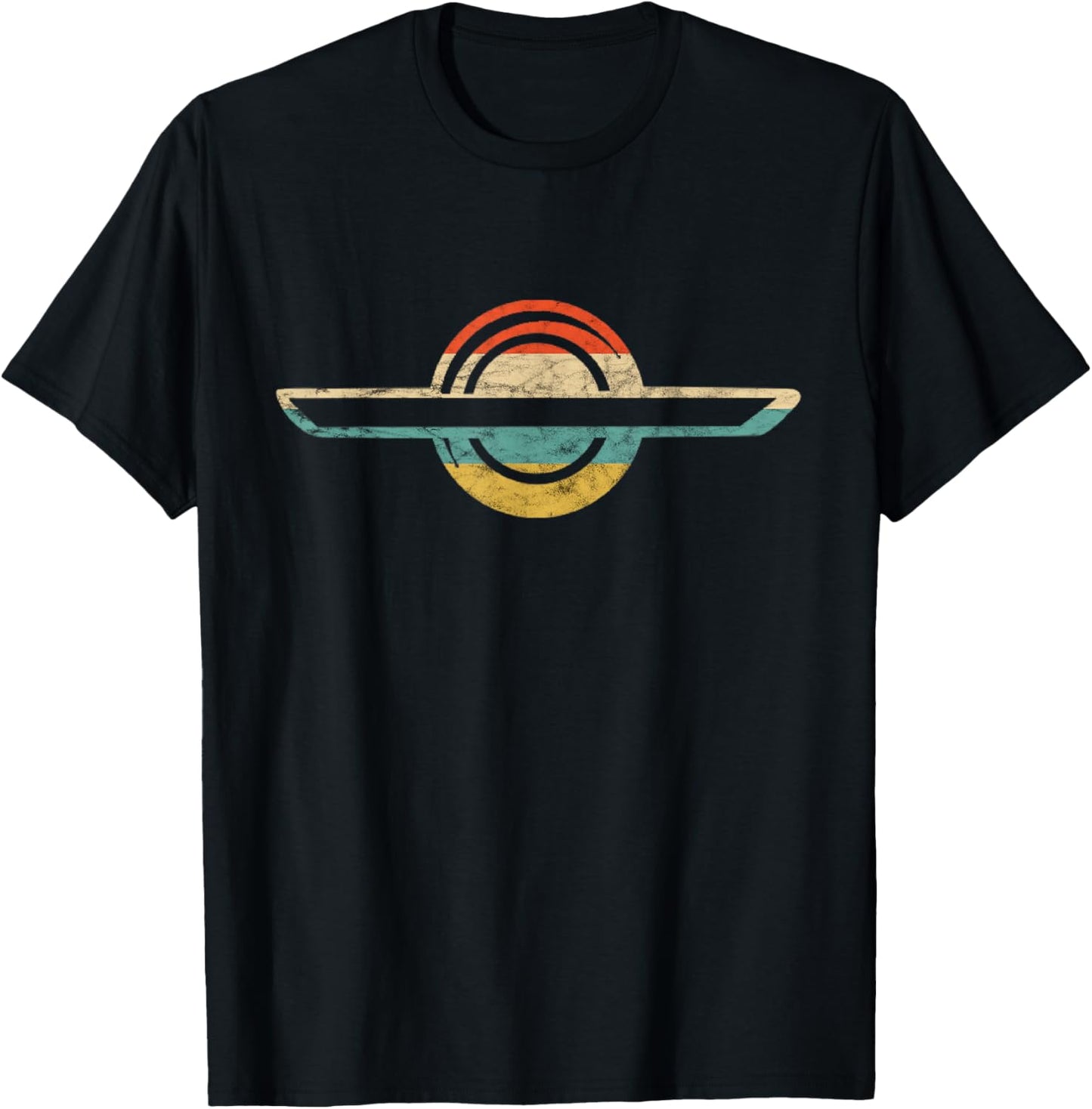 Electric Skateboard Retro Skateboarding Onewheel Float T-Shirt - T-Shirt | Black