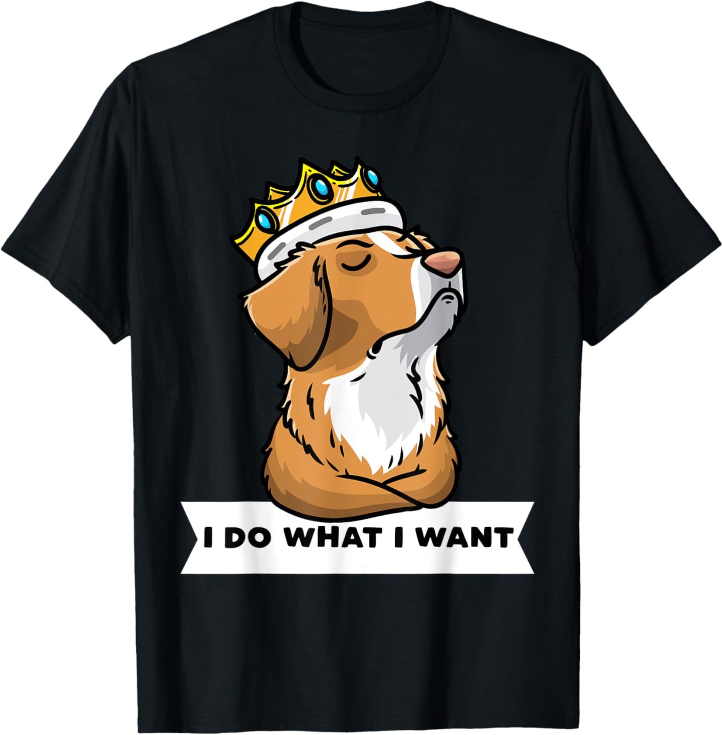 Nova Scotia Duck Tolling Retriever Dog Women Kids T-Shirt - T-Shirt | Black