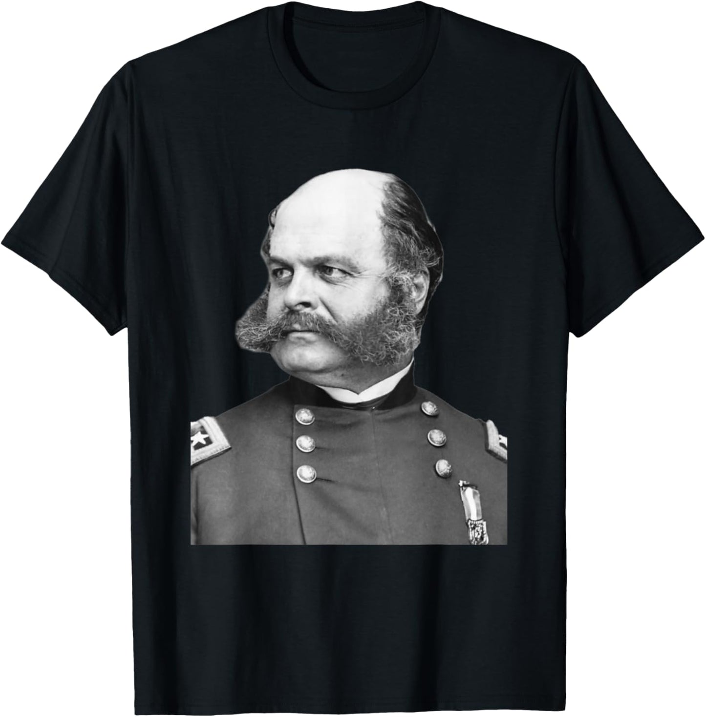 General Ambrose Burnside T-Shirt - T-Shirt | Black