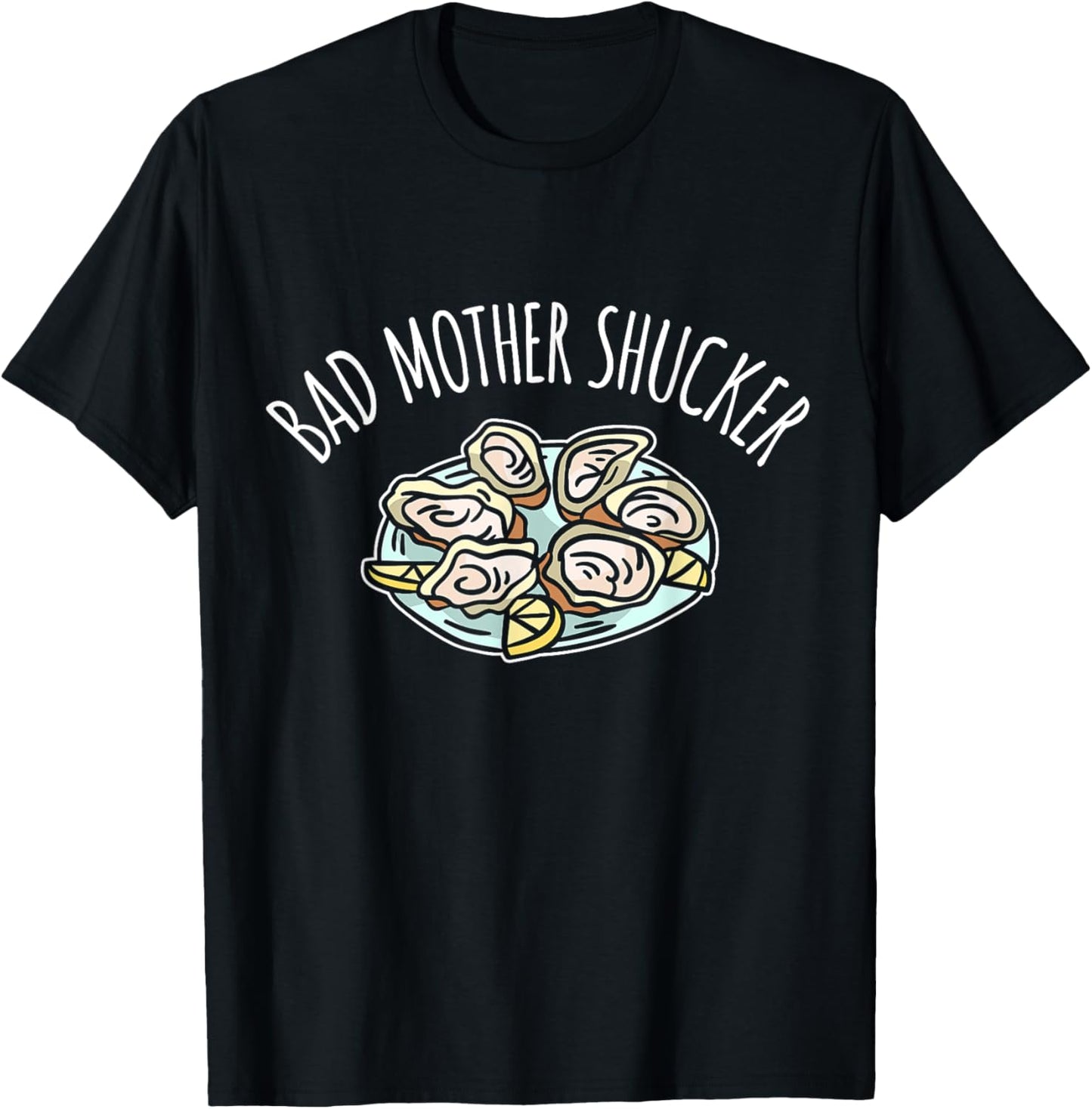 Oyster Festival - Shucking Oysters T-Shirt - T-Shirt | Black