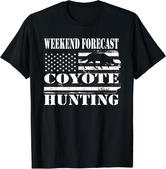 Coyote Hunting T-Shirt - T-Shirt | Black
