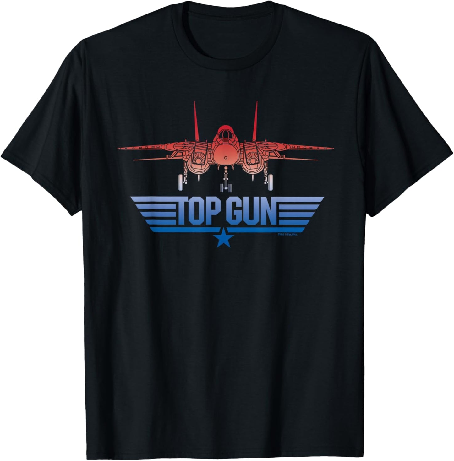 Top Gun - Jet Logo T-Shirt - T-Shirt | Black