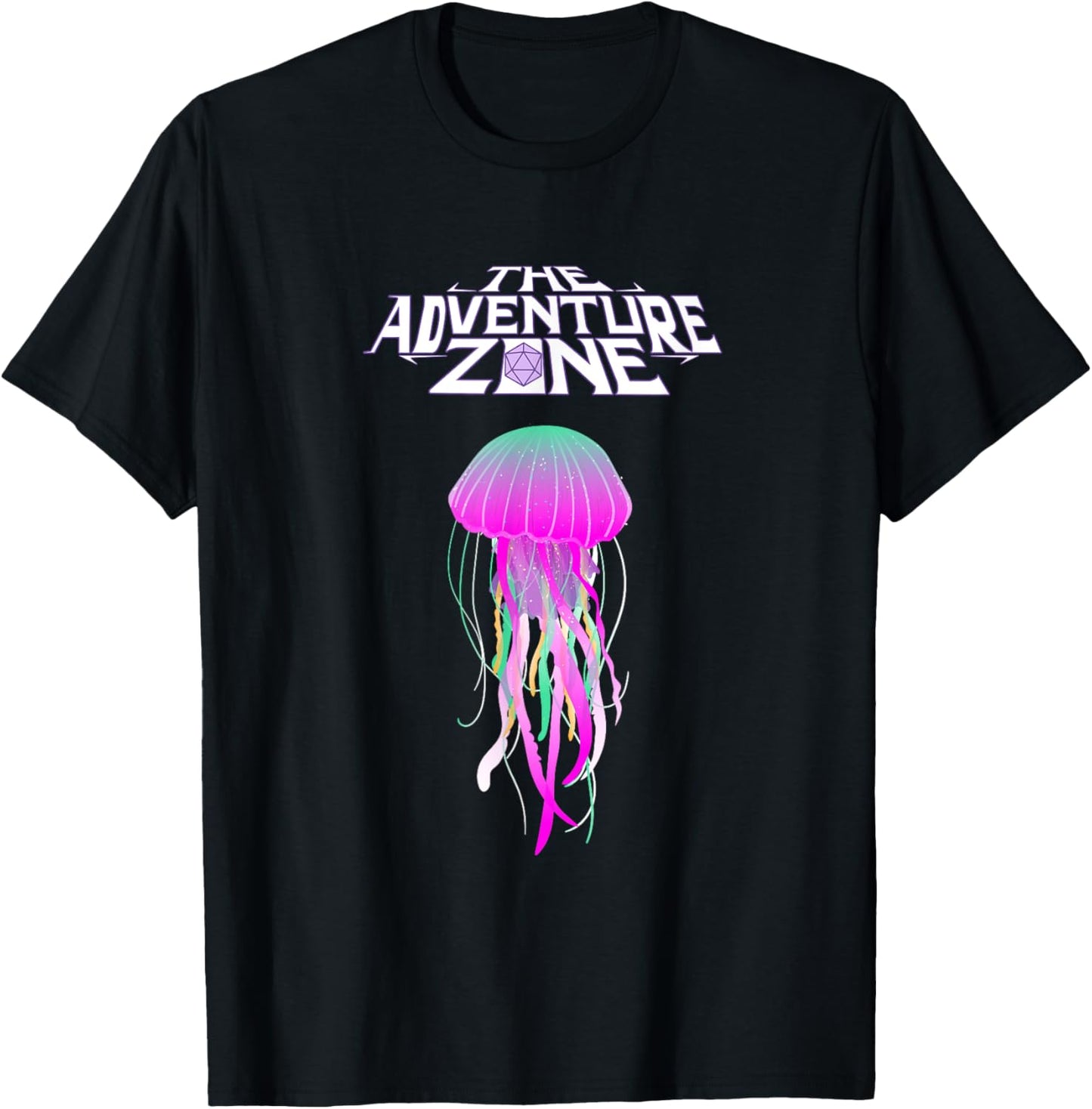 The Adventure Zone Ethersea Fantasy RPG T-Shirt - T-Shirt | Black