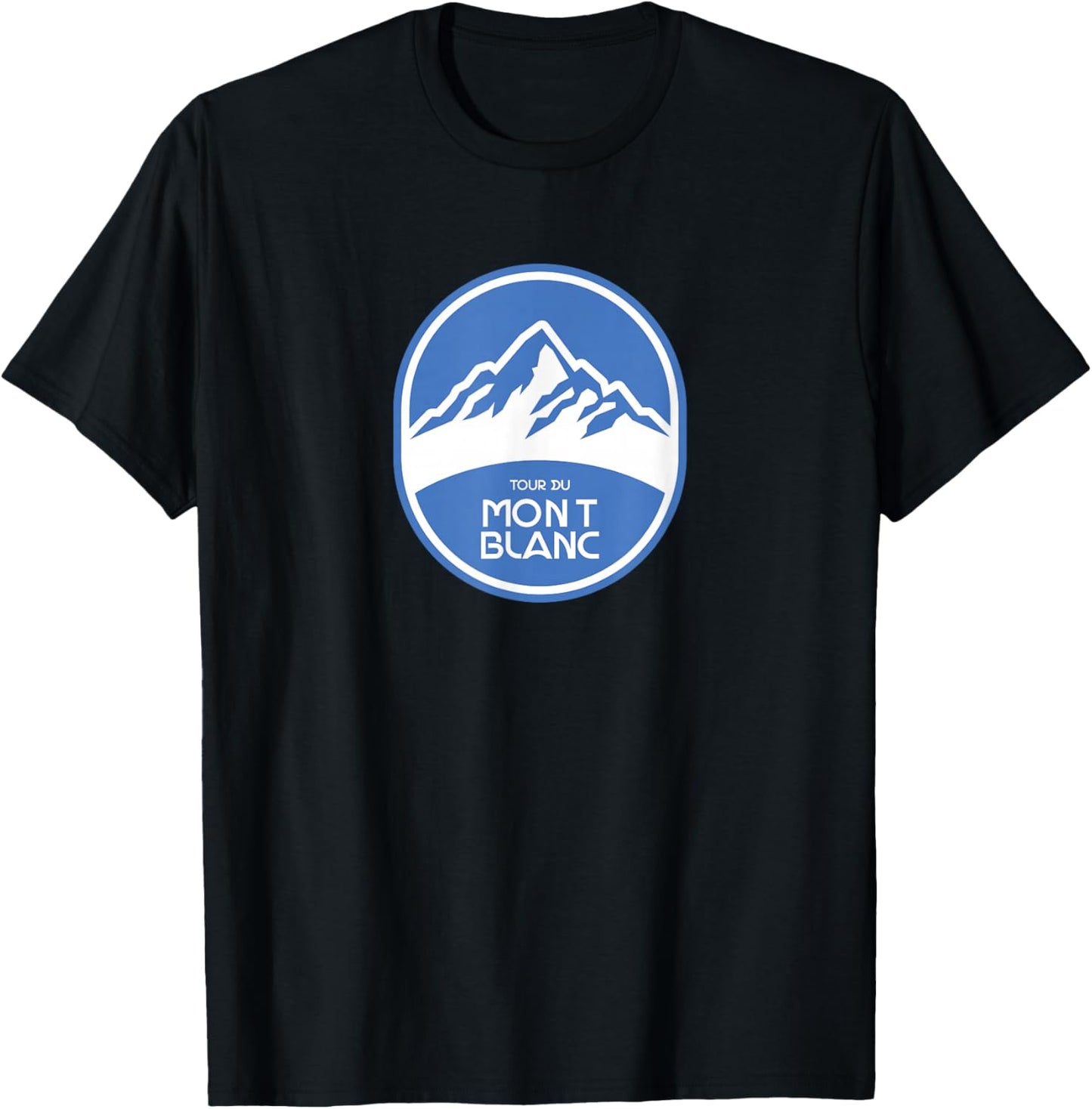 Tour du Mont Blanc T-Shirt - T-Shirt | Black