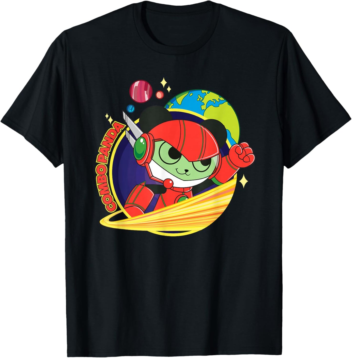 Ryan's World Titan Universe Combo Panda T-Shirt - T-Shirt | Black