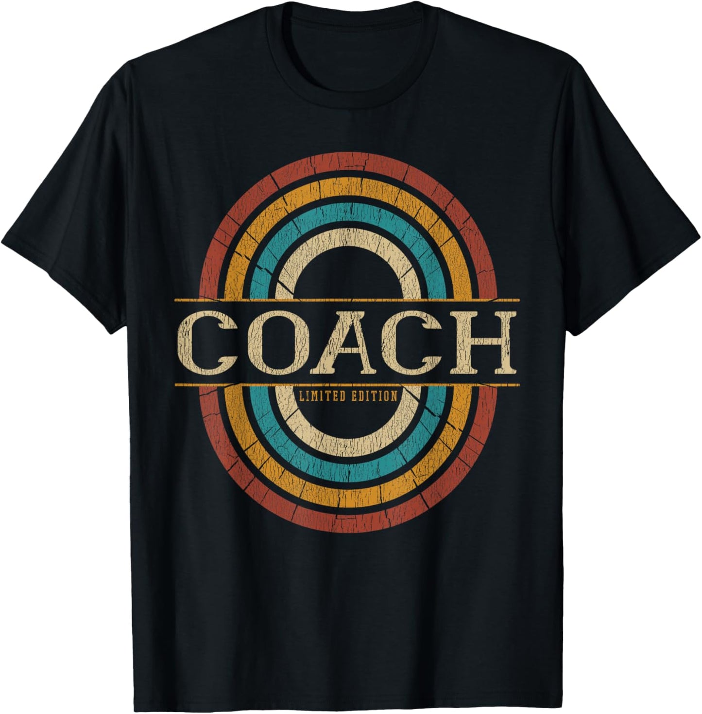 Coach Vintage Retro T-Shirt - T-Shirt | Black