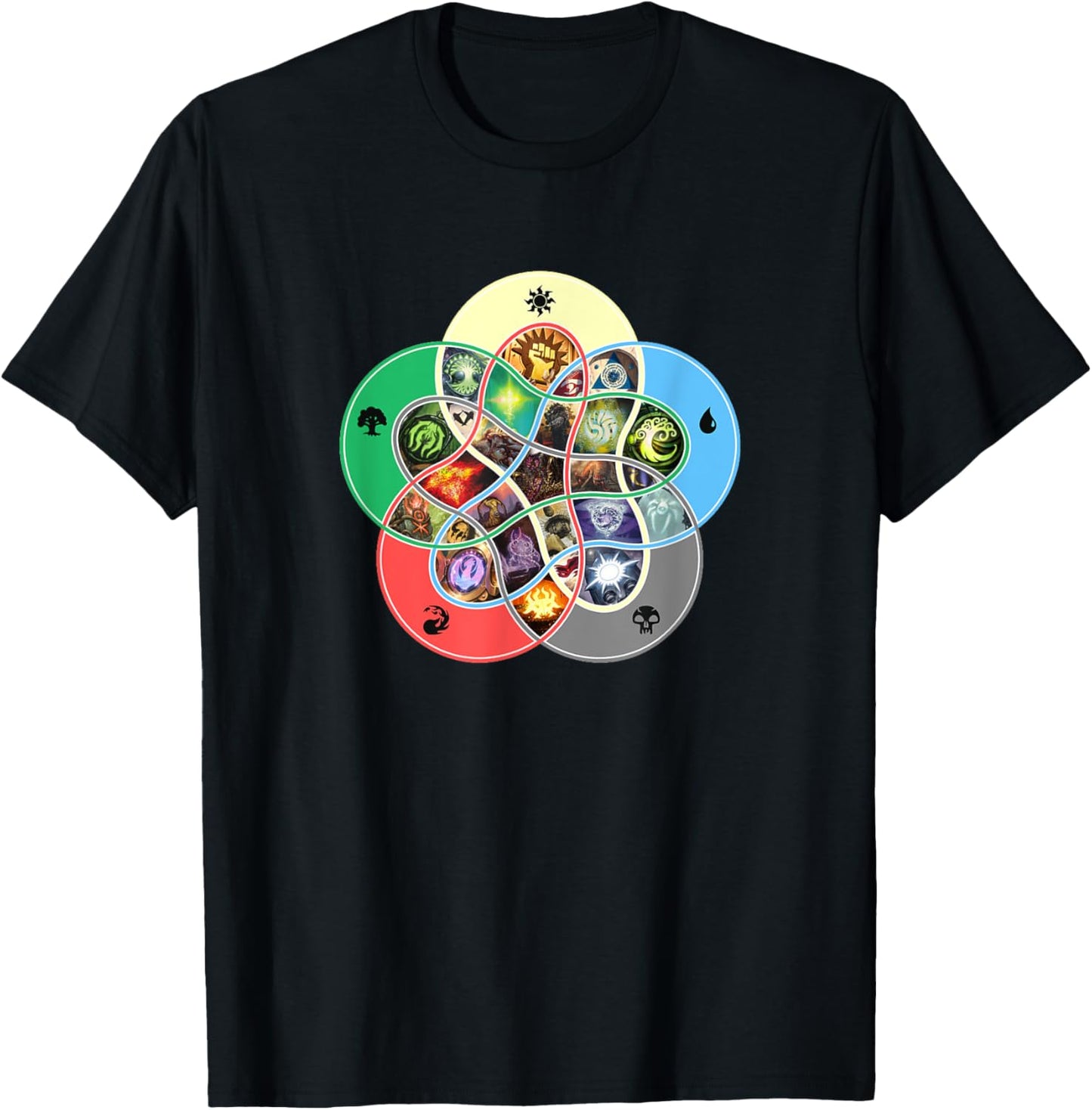 Gathering Magic Guild For Magic Lover T-Shirt - T-Shirt | Black