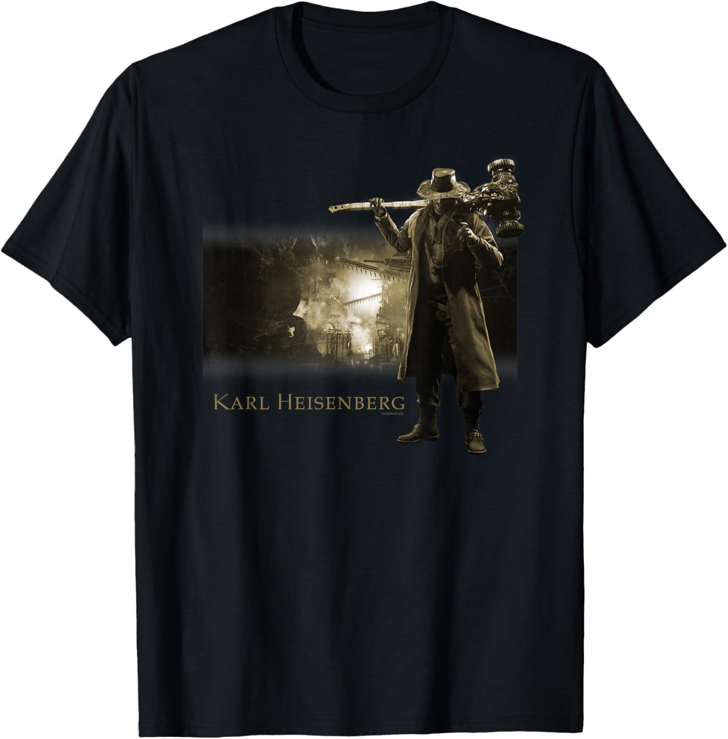 Resident Evil Village Gold Edition Heisenberg T-Shirt - T-Shirt | Black