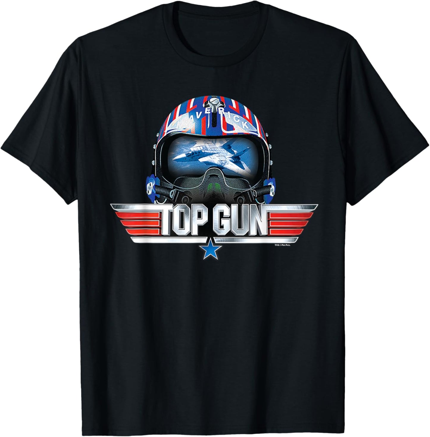 Top Gun - Maverick Helmet T-Shirt - T-Shirt | Black
