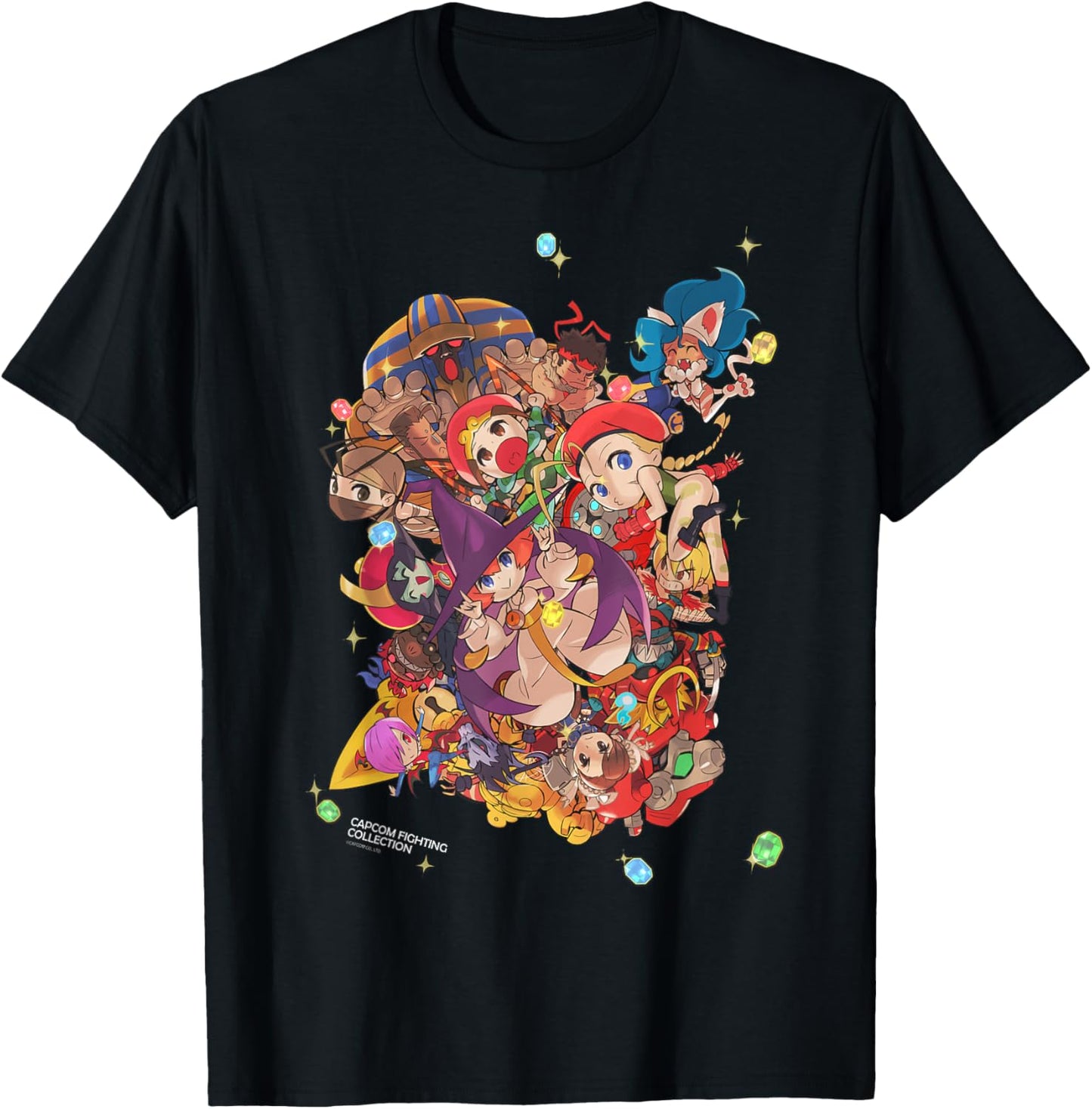 Capcom Fighting Collection T-Shirt - T-Shirt | Black