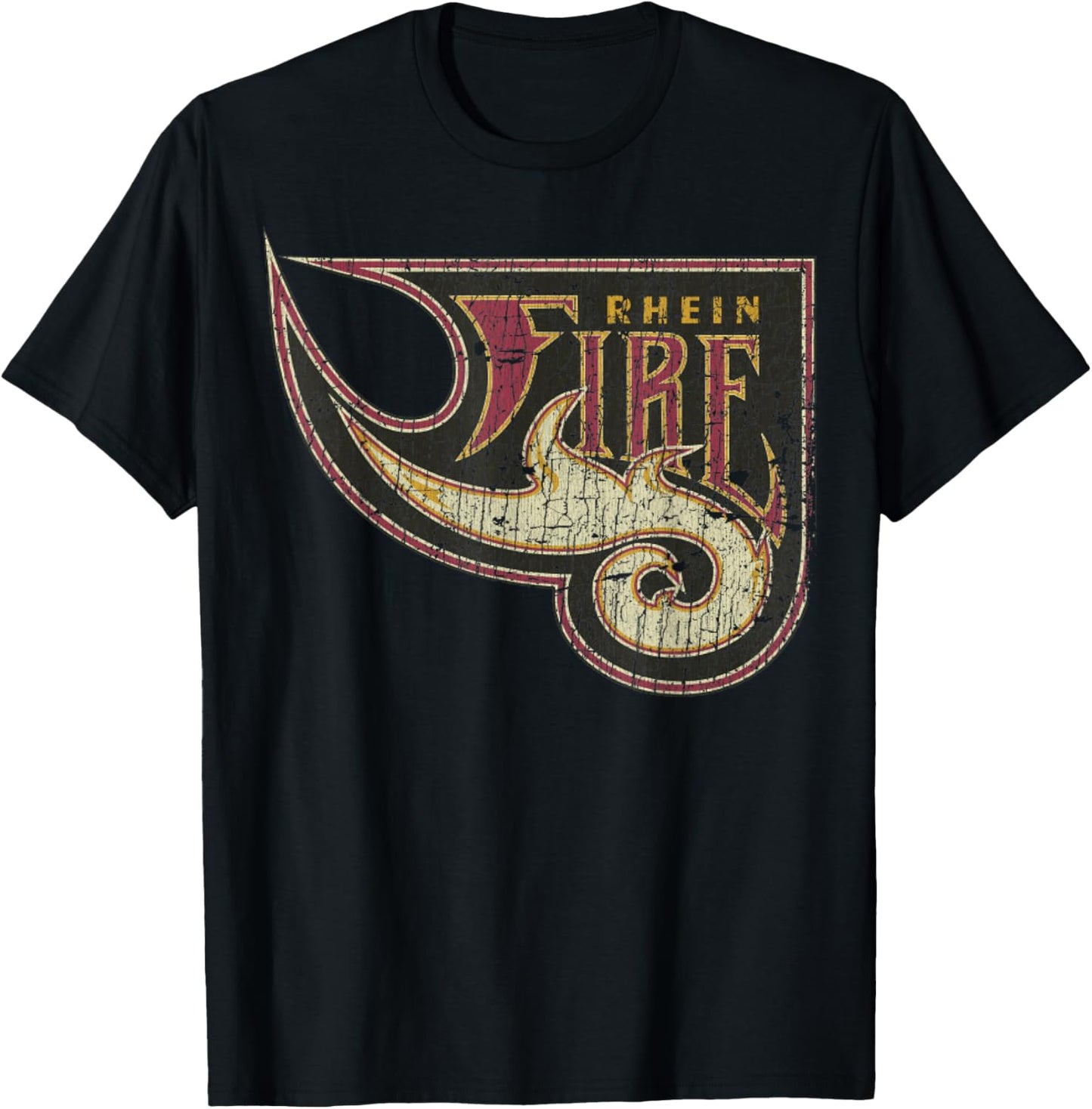 Rhein Fire 1995 T-Shirt - T-Shirt | Black