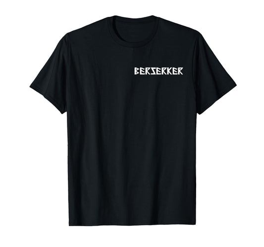 Berserker - Berserk subtle lettering for everyday use Viking T-Shirt