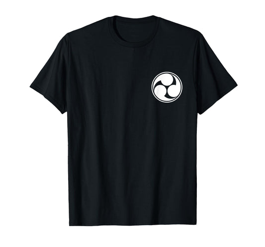 Mitsu Tomoe Japanese trinity symbol martial arts meditation T-Shirt
