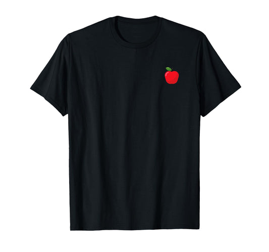 Minimalist Cute Apple for Children, Women, Men T-Shirt