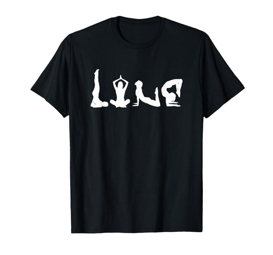 Yoga Love Pose Shirt Gift For Yoga Lover T-Shirt